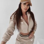 Komplet dresowy Hallie Ola Voga beżowy