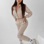 Komplet dresowy Hallie Ola Voga beżowy