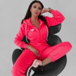 Komplet dresowy Hallie Ola Voga neonowy róż