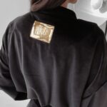 Komplet welurowy Peggy Ola Voga czarny