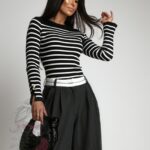 -wyprzedane-Spodnie garniturowe Moniko grafitowe