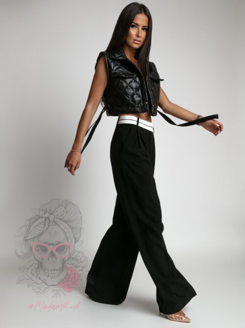 Spodnie garniturowe Moniko czarne