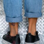 Trampki klasyczne Madam Silicco czarne