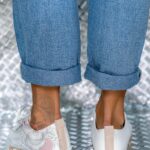 Trampki klasyczne Madam Silicco białe vs gold