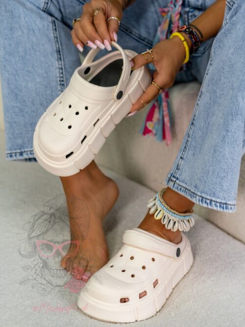 Buty piankowe/chodaki Rock Dopti beżowe