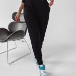 Spodnie bawełniane Marina Ola Voga czarne