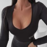 Body gładkie Alora Ola Voga czarne