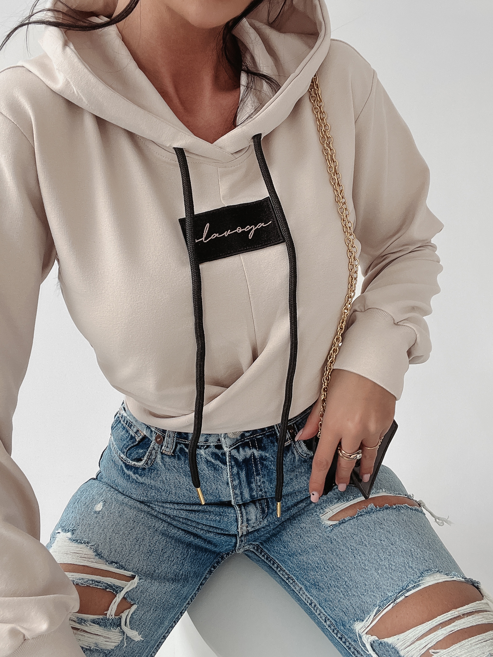 Bluza sportowa Fionia Ola Voga beżowa