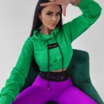 Bluza sportowa Fionia Ola Voga zielona