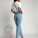 T-shirt bawełniany Cool ecru