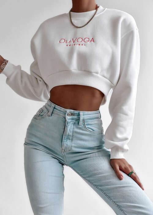 Bluza logowana Sumba Ola Voga ecru