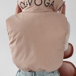 Bezrękawnik kamizelka sportowa Tracy Ola Voga beżowy