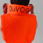 Bezrękawnik kamizelka sportowa Tracy Ola Voga pomarańczowy neon