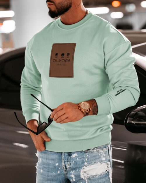 Bluza męska Lennard Ola Voga mięta