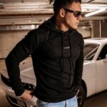 Bluza męska z kapturem Fabiano Ola Voga czarna