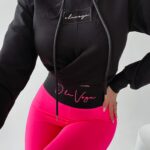 Legginsy elastyczne Pia Ola Voga neonowy róż