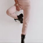 Spodnie dresowe Borneo Ola Voga różowe