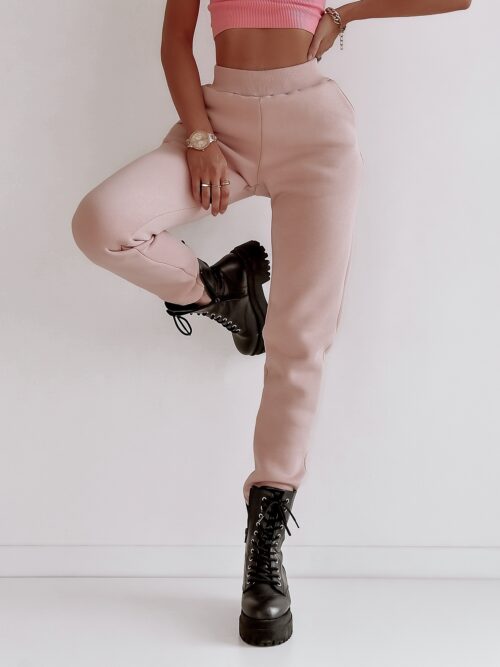 Spodnie dresowe Borneo Ola Voga różowe