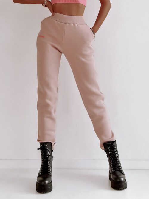 Spodnie dresowe Borneo Ola Voga różowe