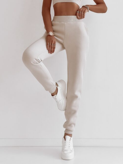 Spodnie dresowe Borneo Ola Voga beżowe