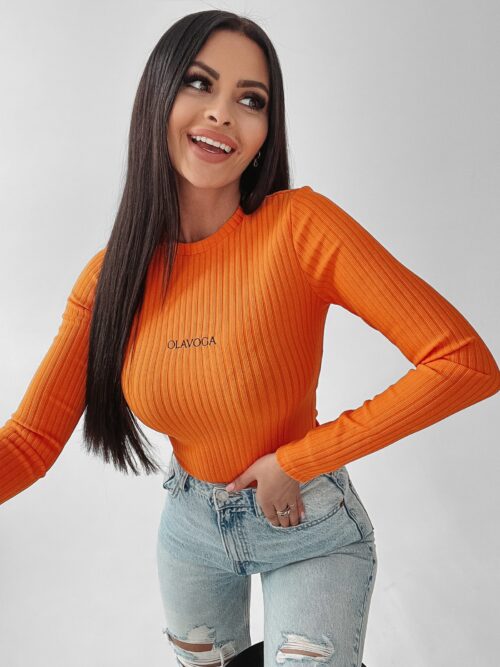 Body prążkowane Brenda Ola Voga mango