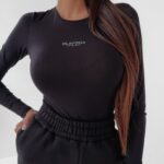 Bluzka basic Ness Ola Voga czarna