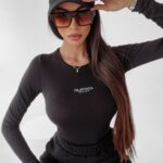 Bluzka basic Ness Ola Voga czarna