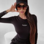 Bluzka basic Ness Ola Voga czarna