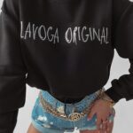 Bluza dzianinowa Coral Ola Voga czarna