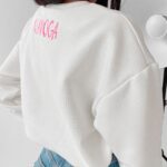 Bluza dzianinowa Coral Ola Voga ecru