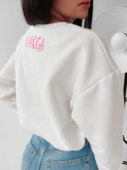 Bluza dzianinowa Coral Ola Voga ecru