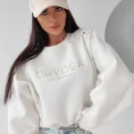 Bluza bawełniana Melanie Ola Voga ecru