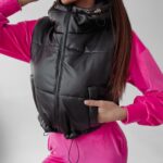 Bezrękawnik kamizelka pikowana Charly Ola Voga czarny