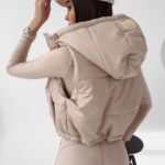 Bezrękawnik kamizelka pikowana Charly Ola Voga j.beżowa