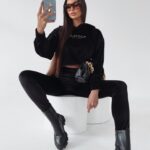 Komplet dresowy Penelope Ola Voga czarny