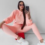 Komplet dresowy Penelope Ola Voga łososiowy