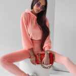 Komplet dresowy Penelope Ola Voga łososiowy