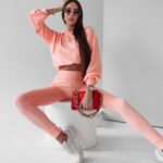 Komplet dresowy Penelope Ola Voga łososiowy