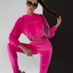 Komplet dresowy Penelope Ola Voga amarantowy