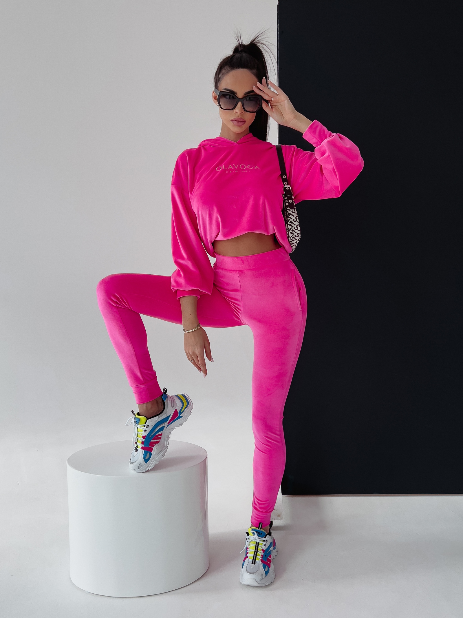 Komplet dresowy Penelope Ola Voga amarantowy Komplet dresowy Penelope Ola Voga amarantowy