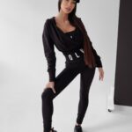 Komplet 3-częsciowy logowany Moccia Ola Voga czarny