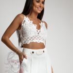 Top gipiurowy Meilen ecru