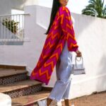 Kardigan kolorowy MiSunny fuksja