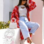 Spodnie jeansowe boyfriend Lucky Smile niebieskie