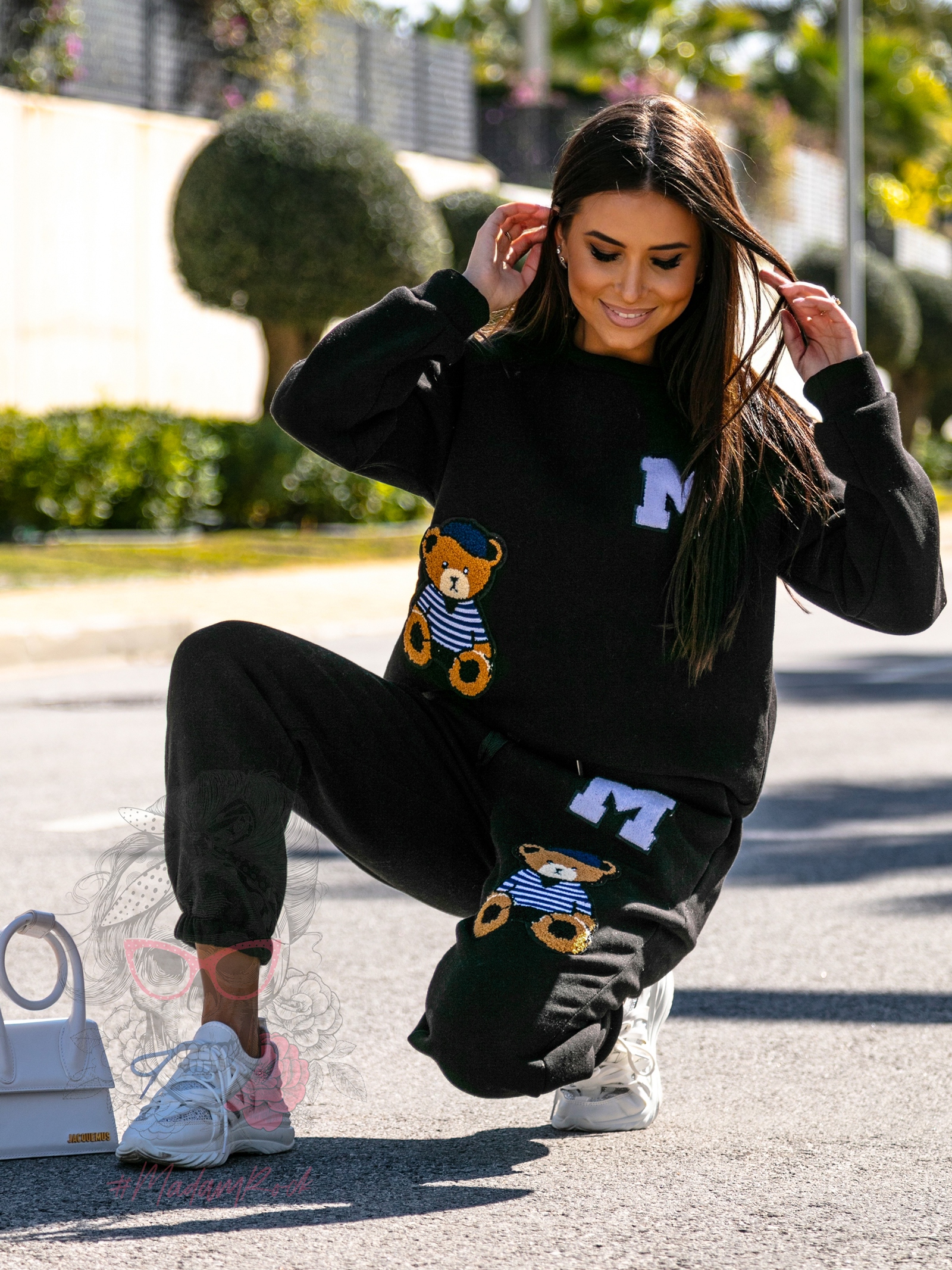 Komplet dresowy MiTedy czarny