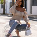 Bluzka taliowana hiszpanka Rosa beżowa