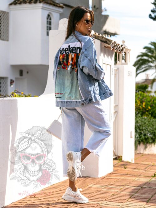 Katana jeansowa Weekend niebieska