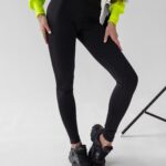 Legginsy połyskujące Judith Ola Voga czarne