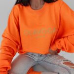 Bluza overisze Ava Ola Voga pomarańczowa