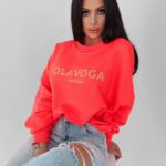 Bluza overisze Ava Ola Voga różowa